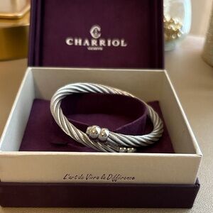 Charriol Twisted Silver Bracelet
